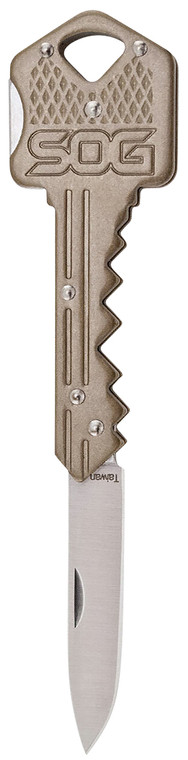 S.O.G SOGKEY102C Key 5Cr13MoV SS 1.50 Folding - Drop Point Plain