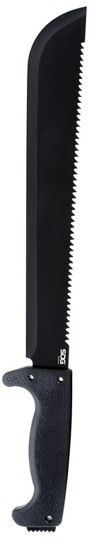 S.O.G SOGMC01N SOGfari 13 Black Powder Coated 3Cr13MoV SS Blade 19" Fix - Machete Saw Back