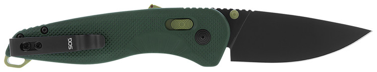 S.O.G SOG11410441 Aegis AT TiNi Cryo D2 Stee 3.13 Folding - Drop Point Plain