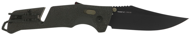 S.O.G SOG11120341 Trident AT TiNi Cryo D2 Steel 3.70 Folding - Clip Point Plain