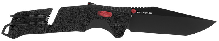S.O.G SOG11120441 Trident AT TiNi Cryo D2 Steel 3.70 Folding - Tanto Plain