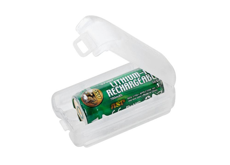ASP - ASP Lithium Ion 16340 Battery & Link Case 53037