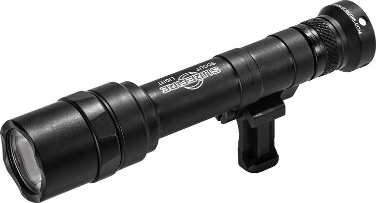 SureFire M640U-BK-PRO Scout Light Pro LED 1000 Lumen Weapon Light w/ Z68 Tailcap - 1,000 Lumens