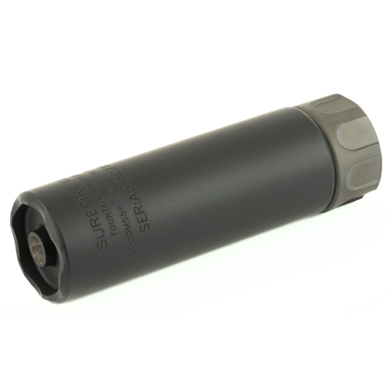 Surefire 2nd Gen SOCOM Rifle Suppressor Mini 5.56MM Black Finish End Mount Fast Attach