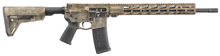 RUG 8539  AR556 MPR 223 18 FRAZZLED CAMO BRN CERA