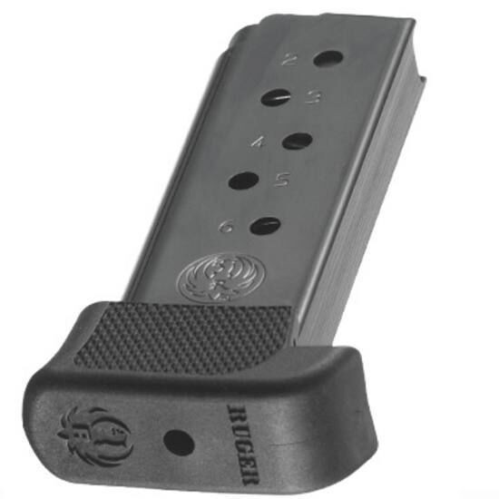 Ruger 90405 LCP 7rd 380 ACP Extended For Ruger LCP Blued Steel