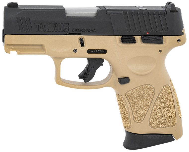 Taurus 1G3CP931T G3c 9mm Luger Caliber with 3.20" Barrel, 12+1 Capacity,
