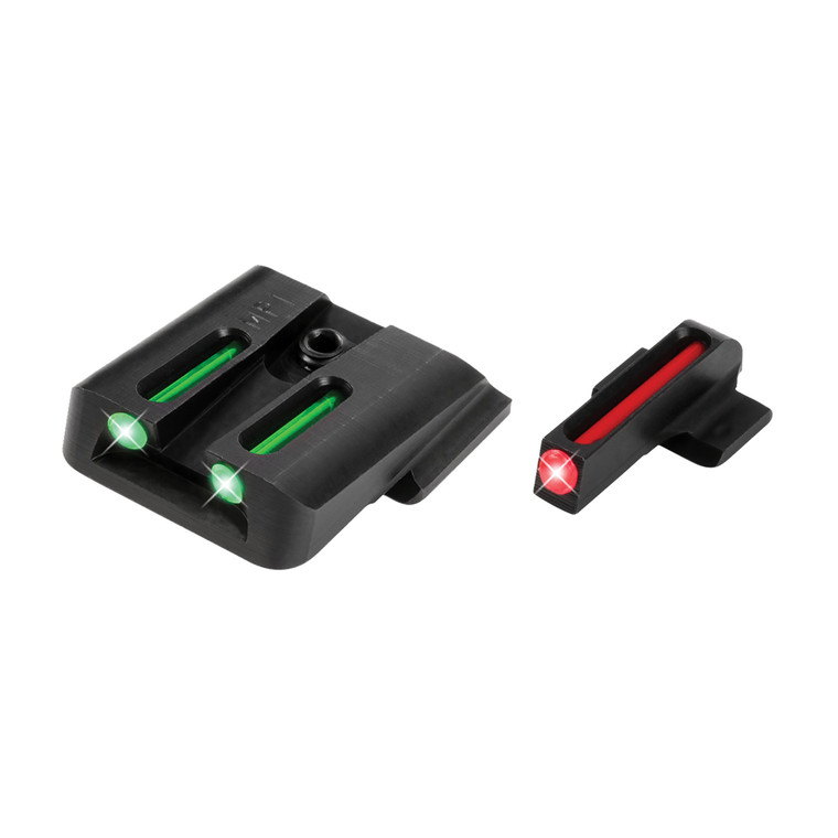 TRUGLO BRITE-SITE FOR S&W M&P MODELS 3 DOT FIBER-OPTIC SIGHTS SET