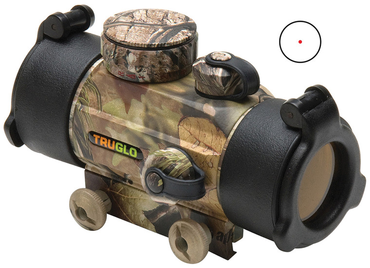 TRUGLO 5 MOA CAMO FOR 30MM AP TRADITIONAL RED DOT SIGHT