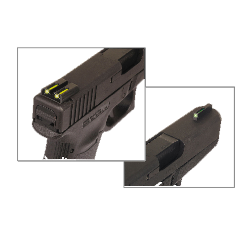 TRUGLO TFO GLOCK FOR FIBER OPTIC NIGHT SIGHT SET