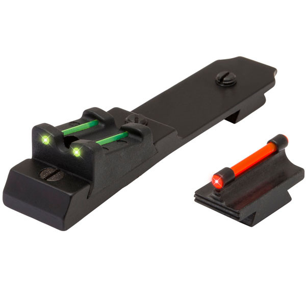 TRUGLO LEVER FIBER OPTIC ACTION RIFLE SIGHT SET