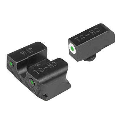 TRUGLO TRIT PRO WALTHER PPS WHITE HANDGUN SIGHT SET