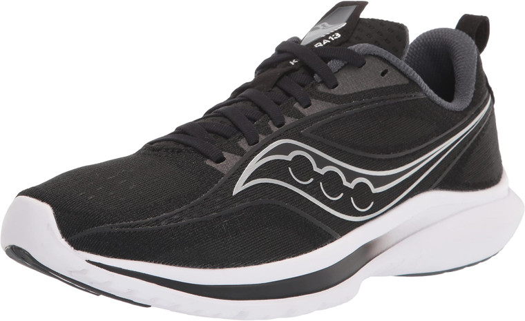 Kinvara 13 Running Shoes, Women's, Black/Silver, 8.5