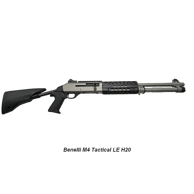 Benelli M4 Tactical (LE) H2O 12 Gauge Semi-Automatic Shotgun Multi Rail with 7+1 Capacity