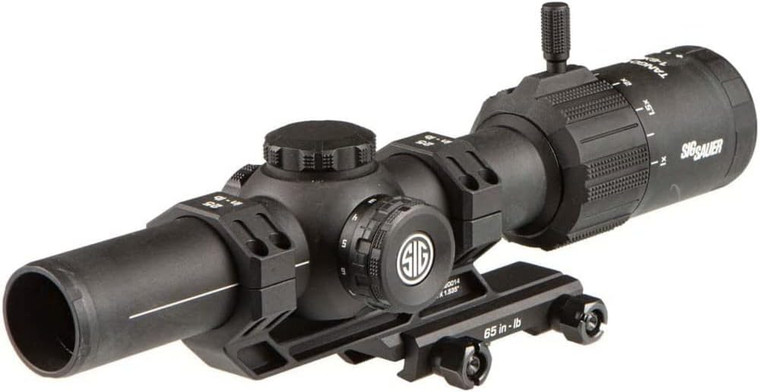 TANGO MSR SCOPE, 1-10X28MM, 34MM, SFP, ILLUMINATED MSR BDC10 RETICLE, 0.5 MOA CAPPED, BLACK W/ 1.535 MSR-MOUNT