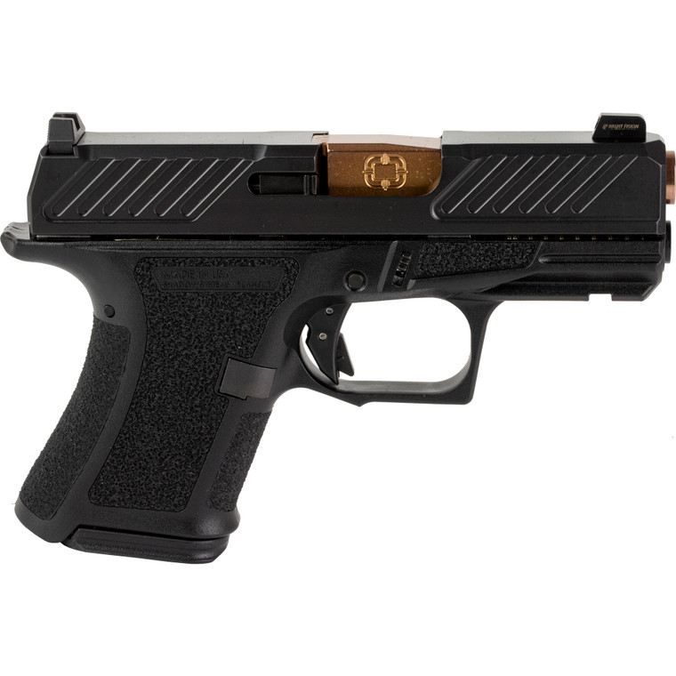 Shadow Systems CR920 Combat Sub-compact 9mm Pistol With Dove Tail Slide and Front Night Sight