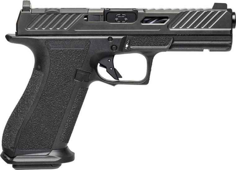 SHADOW SYSTEMS DR920 9mm 4.5" 17rd Elite Optic Ready Pistol - Black