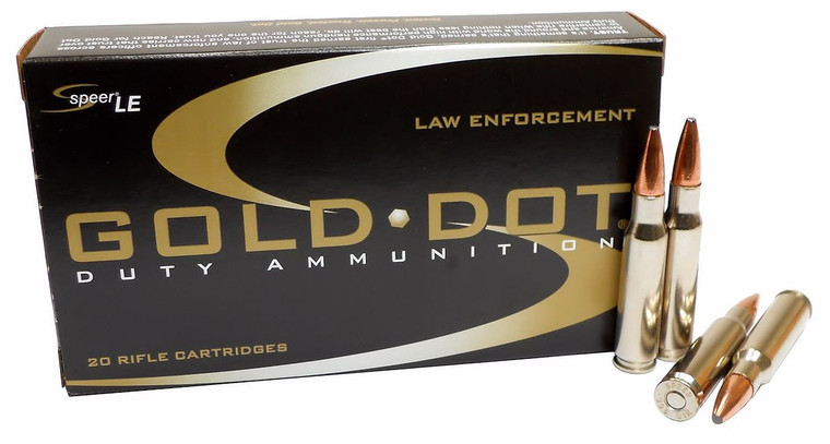 Speer Gold Dot .308 Winchester 150 Grain Soft Point Ammunition