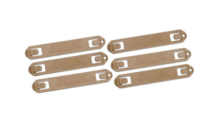 BlackHawk Speed Clips, (Six-Pack #3), Color Coyote Tan, Size - 3in
