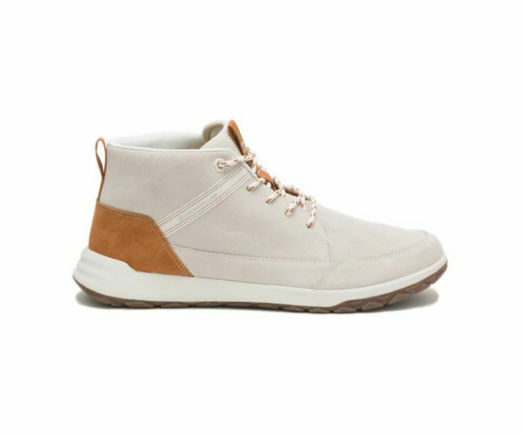 Caterpillar Footwear Quest Mid Whitecap Sneaker, White, Size - 7.5