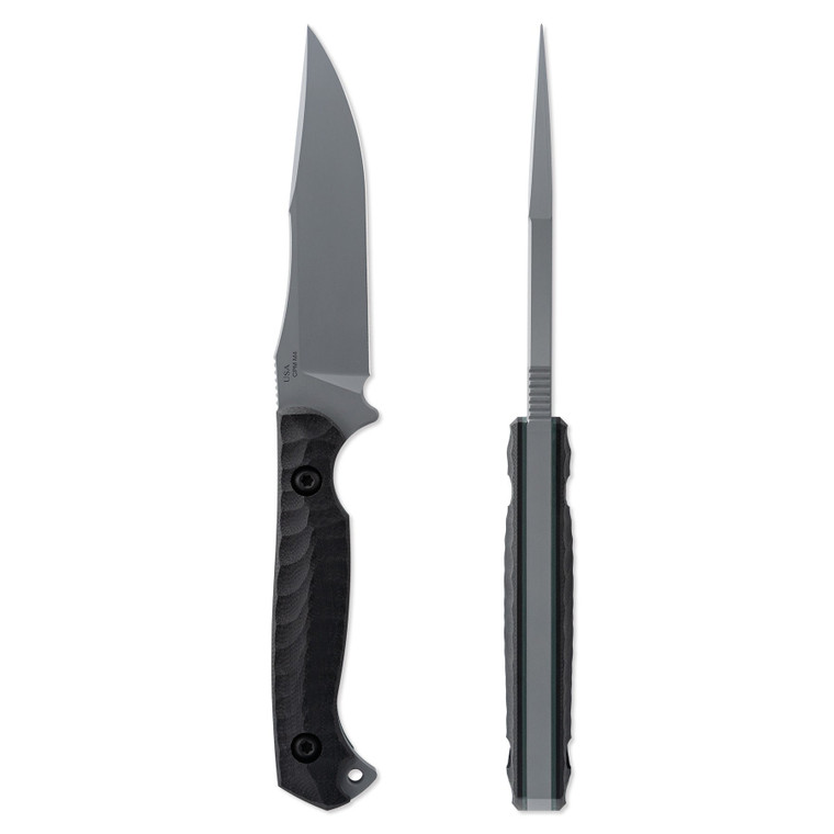 Toor Knives Krypteia S Fixed Blade Knife, Phantom Grey