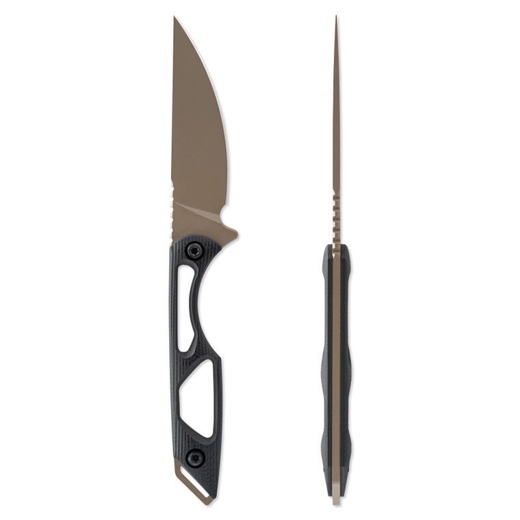 Toor Knives Willow Fixed Blade Knife - Canyon Drab