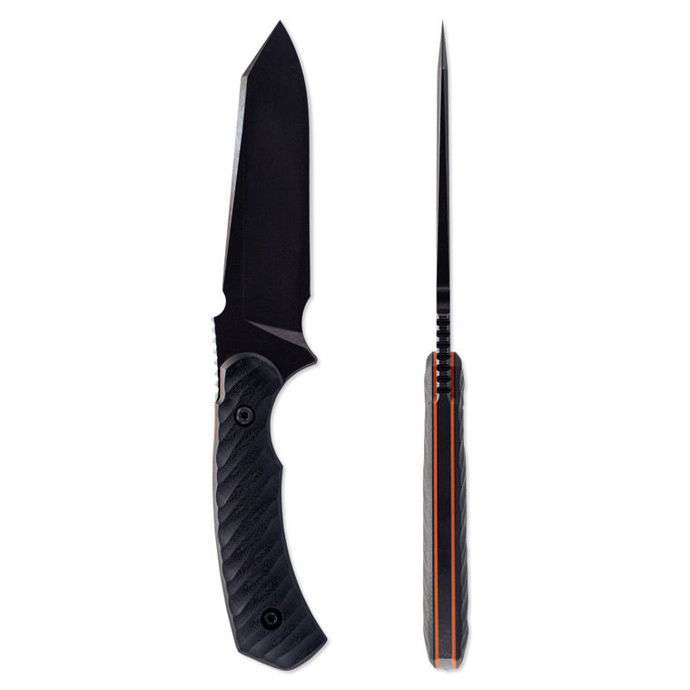 Toor Knives Zenith Fixed Blade Knife, Havoc Black