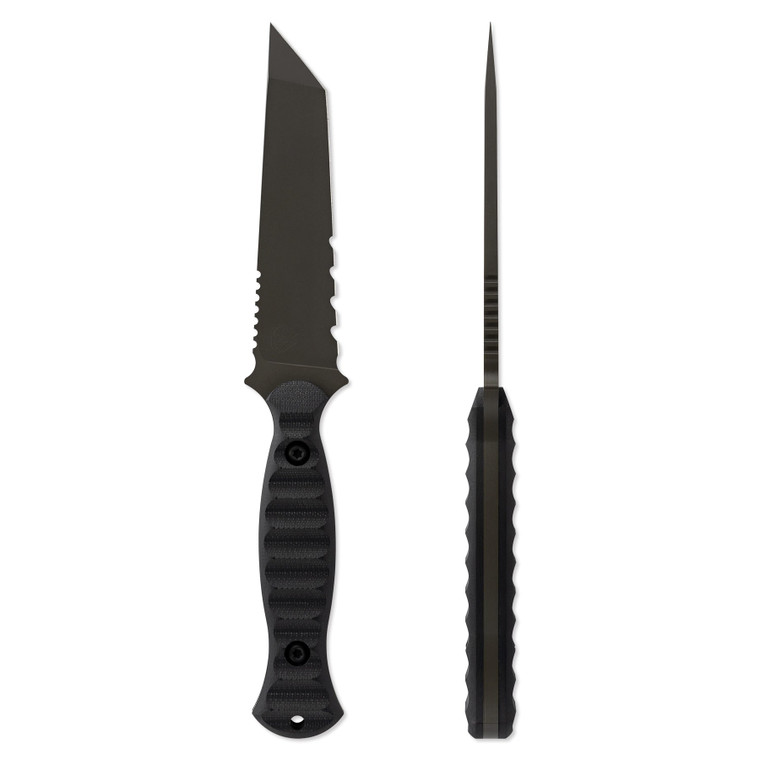 Toor Knives Overlord Fixed Blade Knife, Woodland
