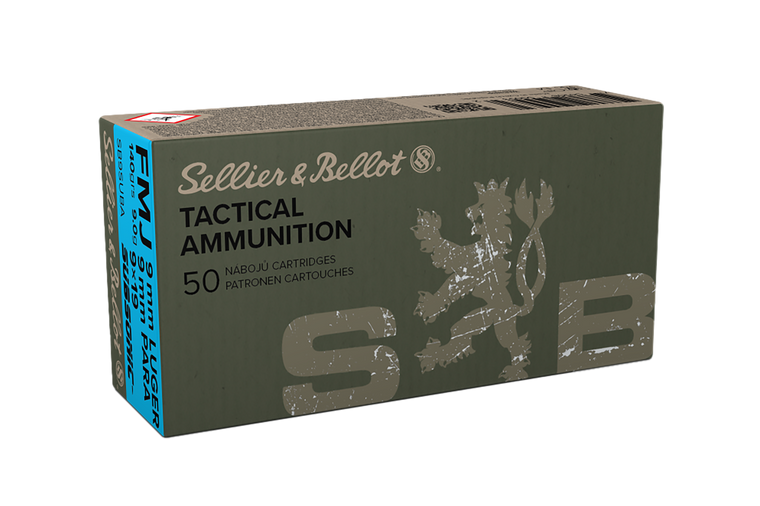 Sellier & Bellot 9mm Luger Subsonic 140 Grain Full Metal Jacket