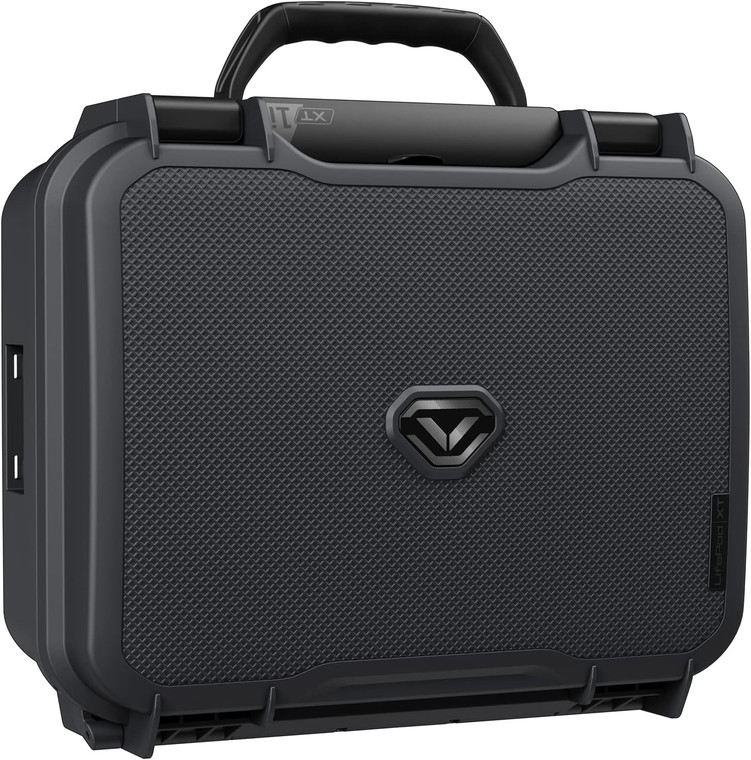 Vaultek LifePod XT Series Biometric Secure Gun Safe, Titanium Gray