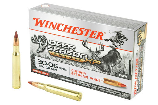 Winchester 30-06 Springfield 150 Grain Copper Extreme Point - Lead Free