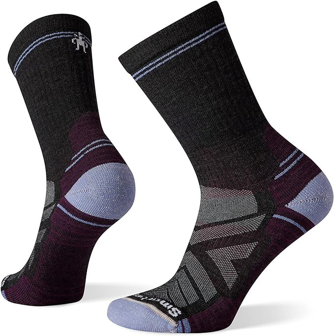Smartwool Women's Hike Light Cushion Crew Socks, Color - Charcoal,  Small