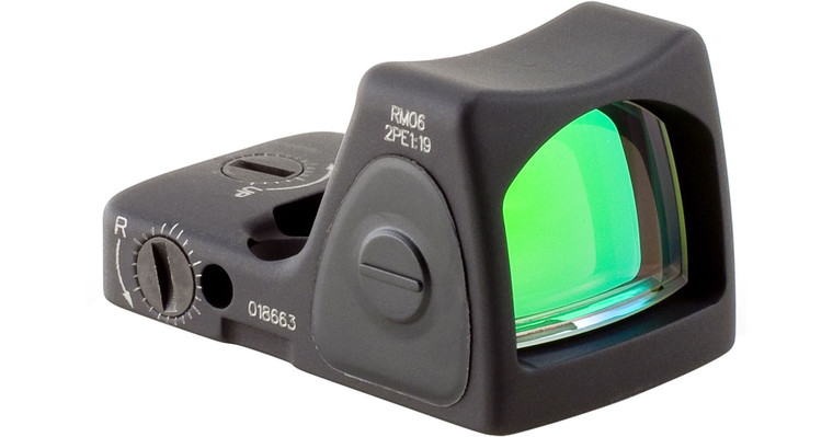 Trijicon RM06 RMR Type 2 Adjustable LED Reflex Sight - 3.25 MOA Red Dot