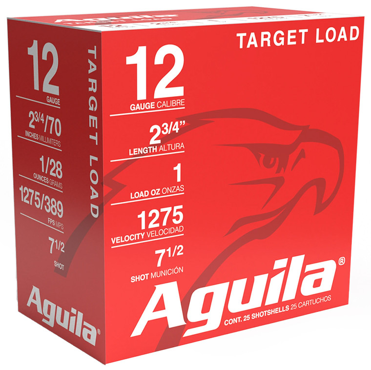 Aguila Target Load Competition 12 Gauge 2.75" 1 1/8 oz 7.5 Shot