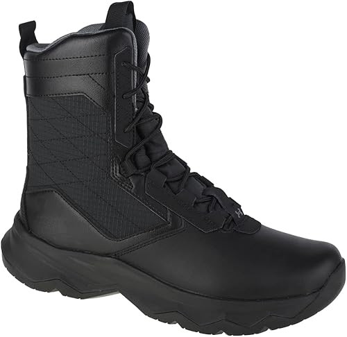 Under Armour Men's Stellar G2 Military and Tactical Boot, Bk/Gy, 10