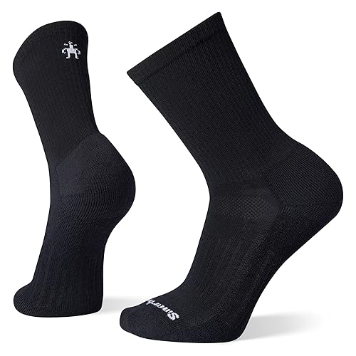 Smartwool Men's Walk Light Cushion Crew Socks,  Large, Color - Black