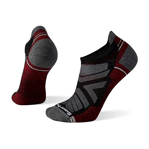 Smartwool Men's Hike Light Cushion Low Ankle Socks, Charcoal, Size - L