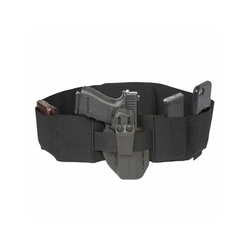 Blackhawk NACHO Belly Band Concealed Carry Holster, Black, XS 24"-29"