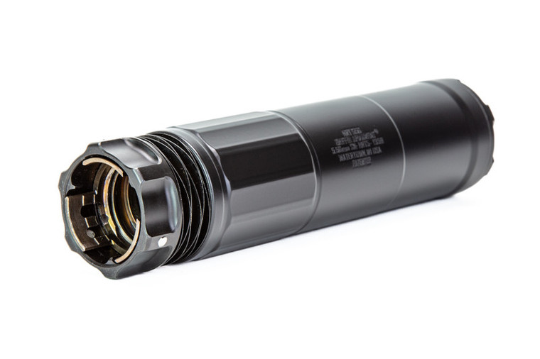 Griffin Armament DUAL-LOK G2 HRT 5.56mm Suppressor, Black