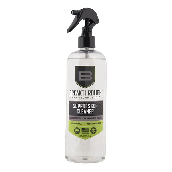 Breakthrough Clean Suppressor Cleaner, Clear, 16 oz