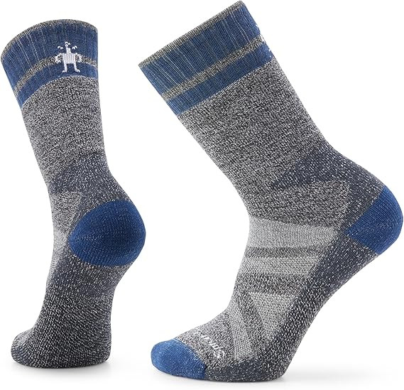 Smartwool Men's Merino Wool Cushion Tall Crew Socks, Medium Grey, Large