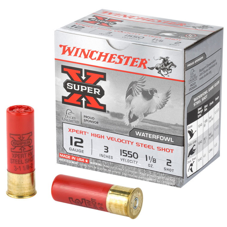 Winchester Super X Xpert High Velocity 12 Gauge 3" 1 1/8 oz 2 Shot