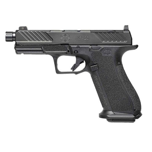 Shadow System XR920 Combat 9mm Pistol, Optic Ready, 5" Black Spiral Threaded Barrel