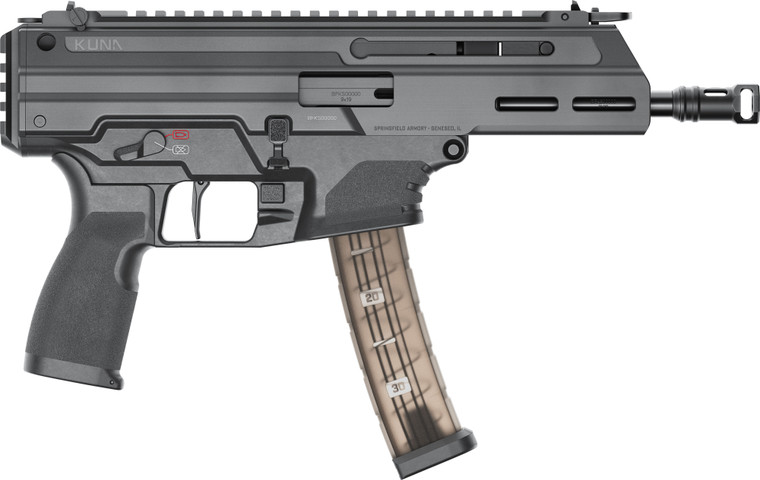 Springfield Armory Kuna 9mm Pistol – 6” Threaded Barrel, Two  30-Round Magazines