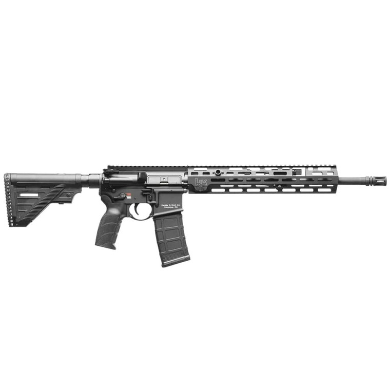 HK MR556 A4 5.56x45mm/223 Rem Rifle, 16.5" Barrel M-LOK Handguard, 30rd, Black