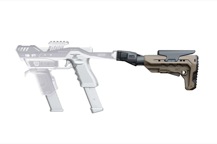 Recover Tactical AR Stock & Tube for 20/20 Series Stabilizer Kits - Tan
