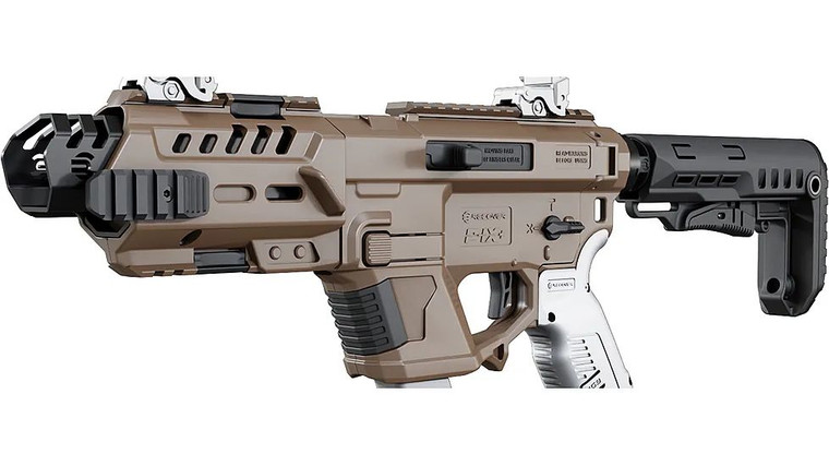 Recover Tactical P-IX+Basic PG9 Metal Front Guard Stock, Tan