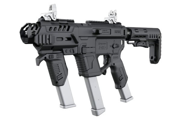 Recover Tactical P-IX+MG PG9 SR20 Metal Front Guard, Black