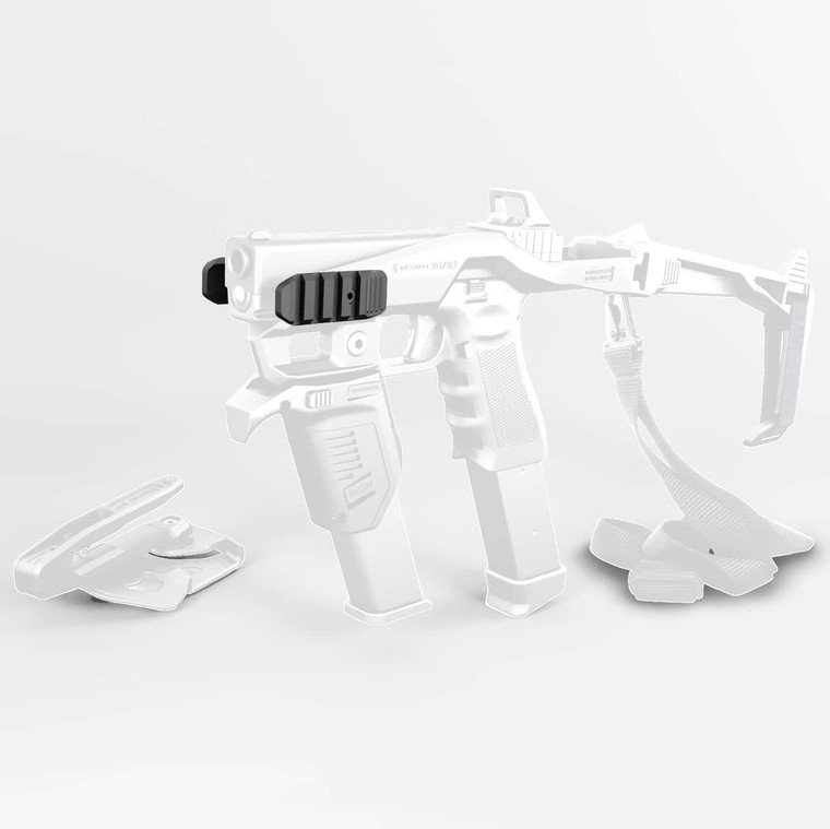 Recover Tactical Stabilizer Picatinny Side Rails (Includes Left & Right Rails