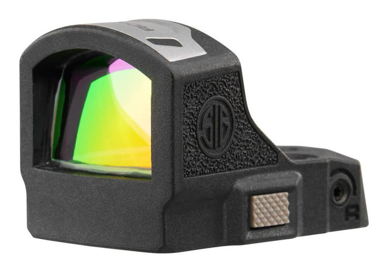 Sig Sauer ROMEO-RS Compact Red Circle Dot Reflex Sight, Black
